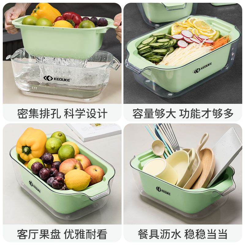 Stainless steel vegetable cutter household potato shredder multifunctional radish rubbing shaving with draining basket shredding slicing vegetable cutter